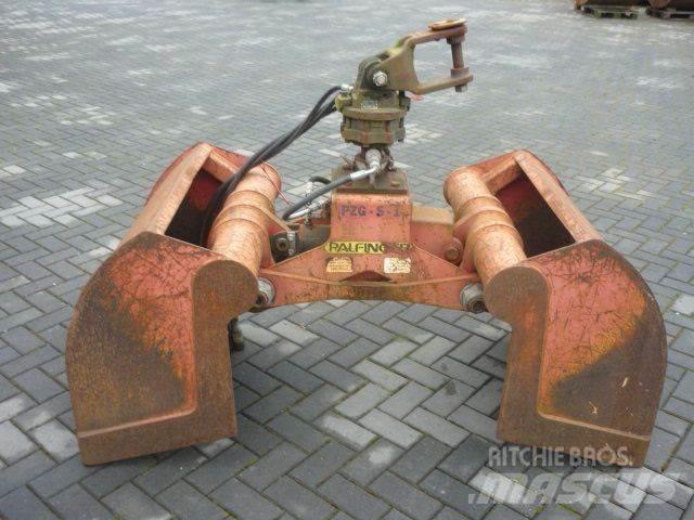 DAF Kipper/kraan 兩爪吊夾