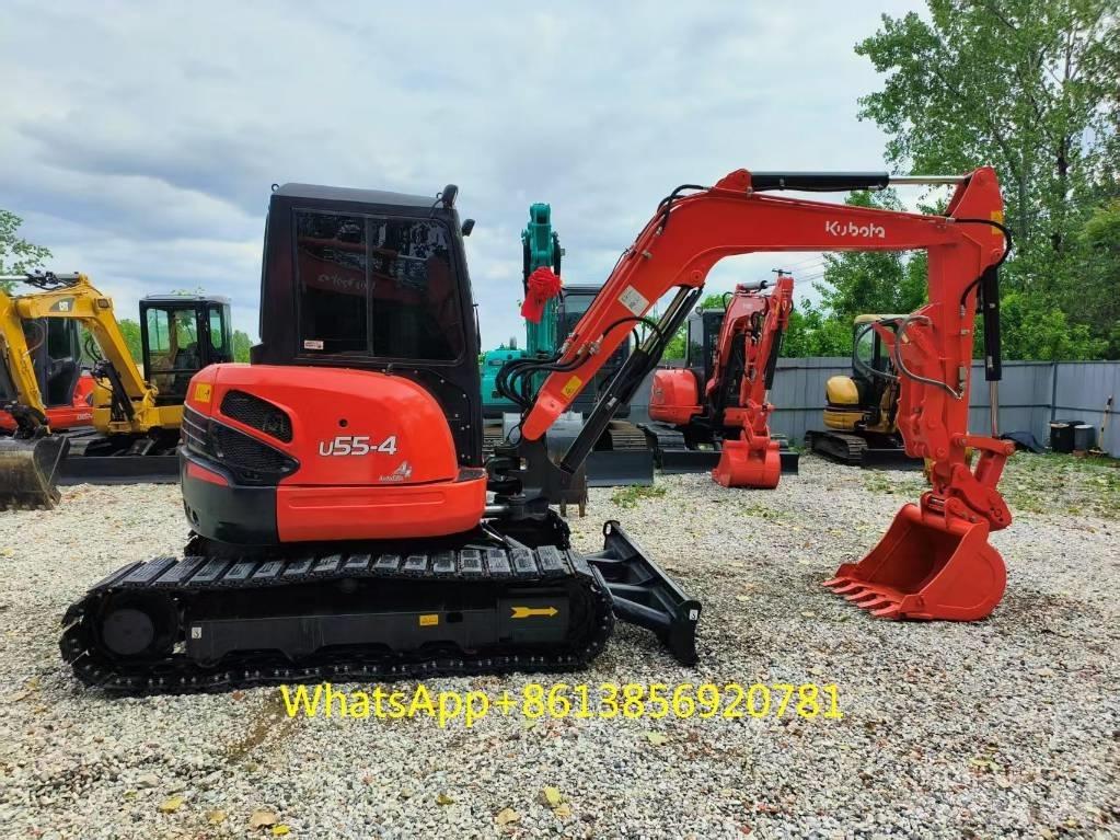 Kubota U 55-4 小型挖土機/掘鑿機<7t(小型挖掘機)