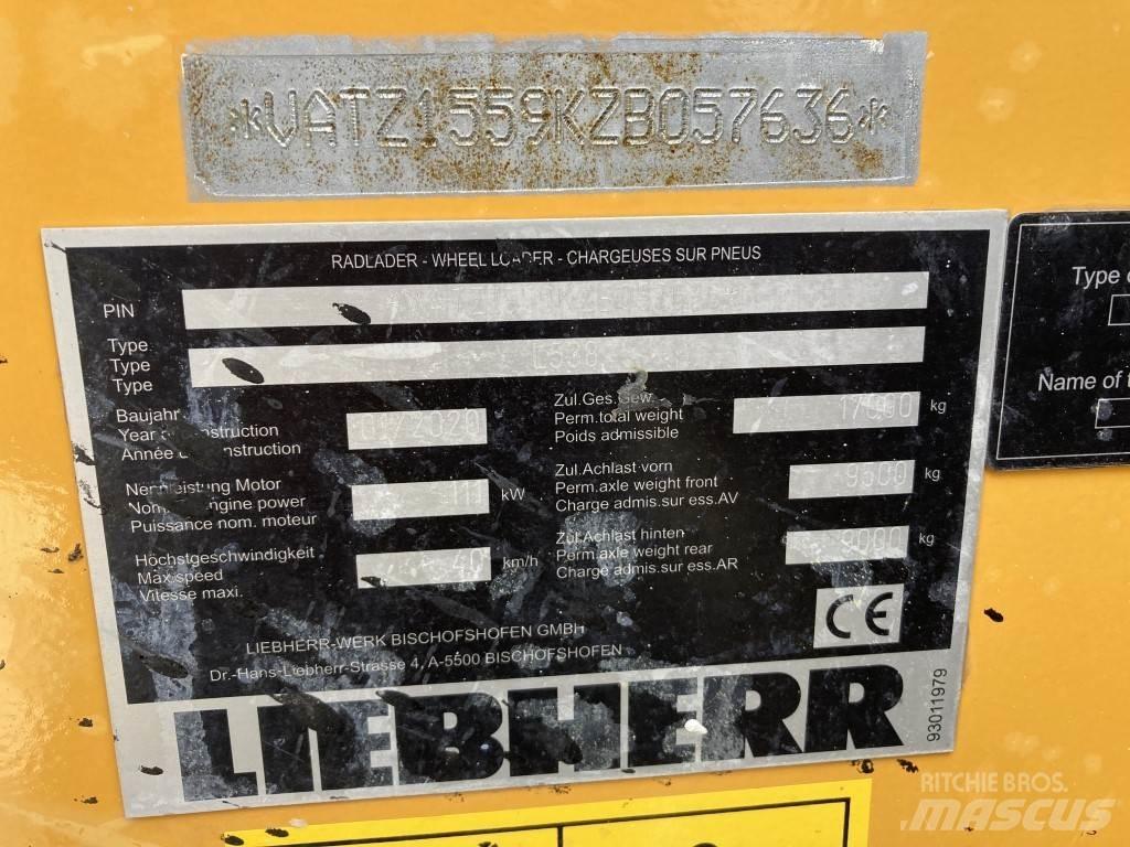Liebherr L 538 輪胎式裝載機