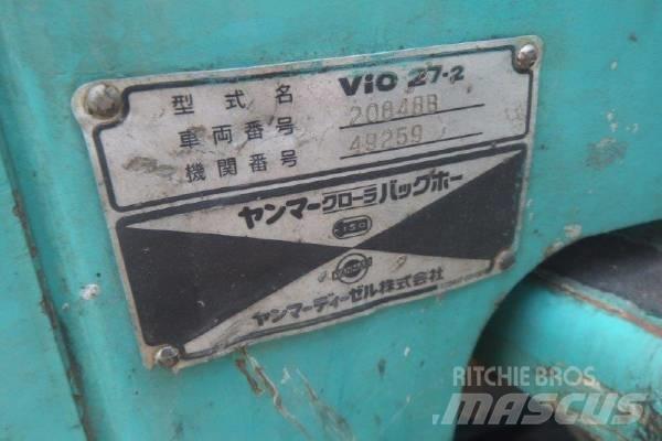 Yanmar VIO27-2 小型挖土機/掘鑿機<7t(小型挖掘機)