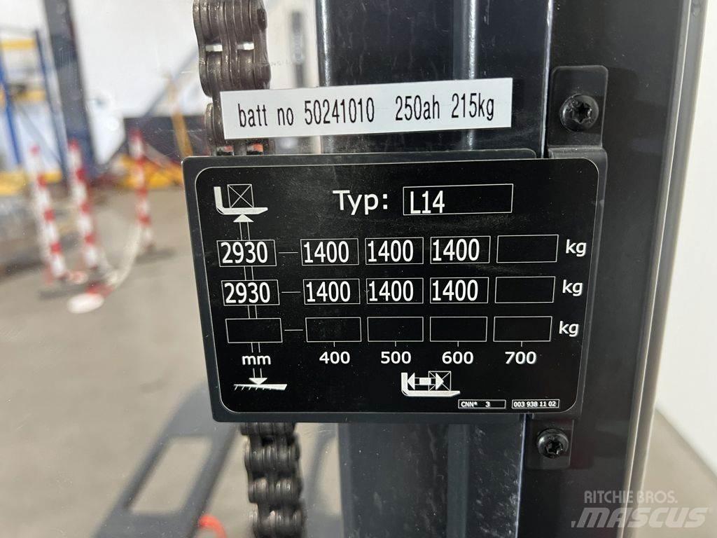 Linde L14 行走控制式堆積機