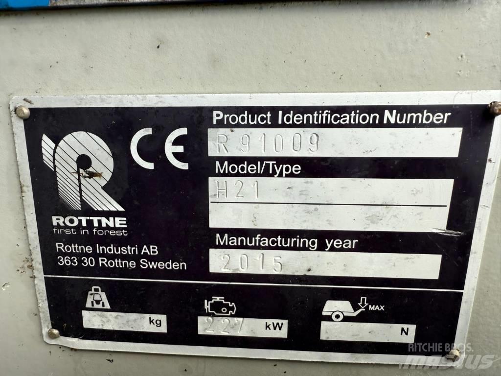 Rottne H21D 收穫機