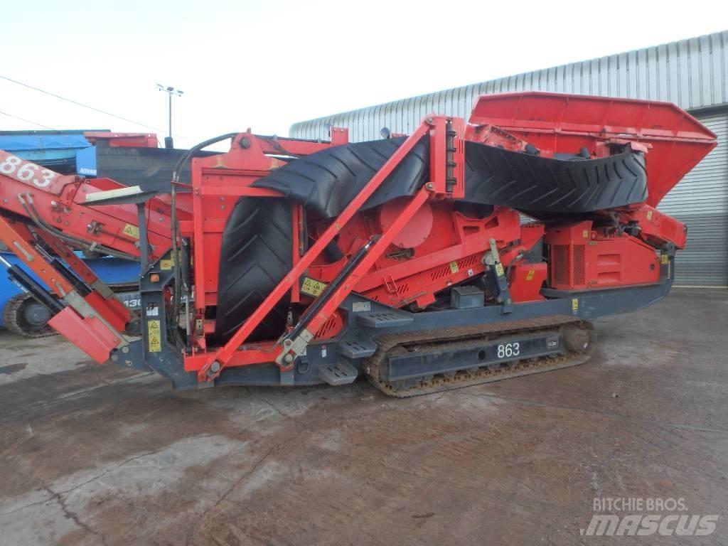 Terex Finlay 863 移動式篩選機