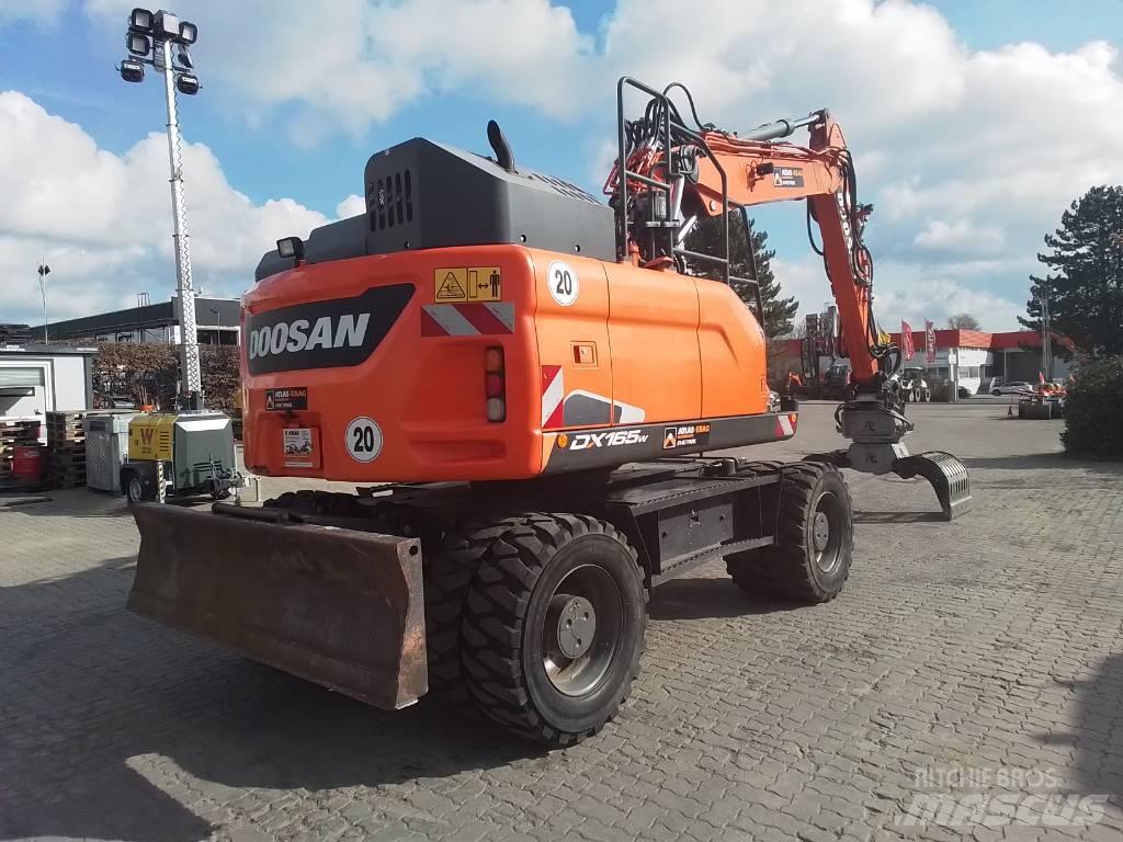 Doosan DX 165 W-5 旋轉式挖土機/掘鑿機/挖掘機