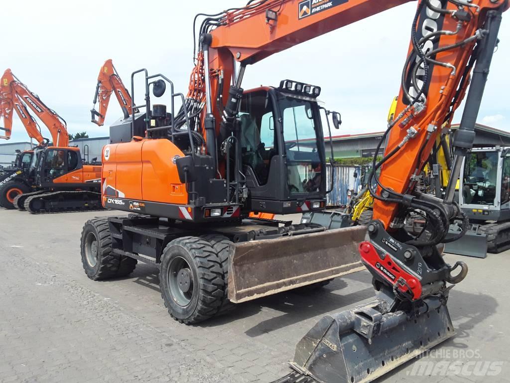 Doosan DX 165 W-5 旋轉式挖土機/掘鑿機/挖掘機