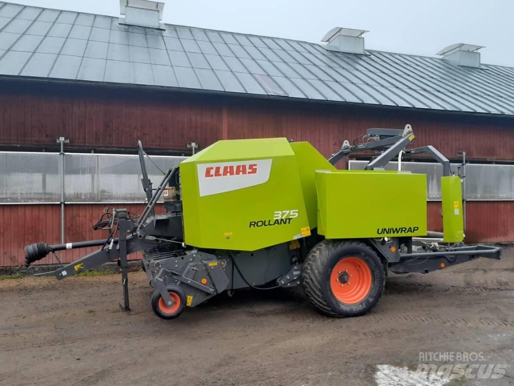 CLAAS 375 Uniwrap 圓型牧草打包機