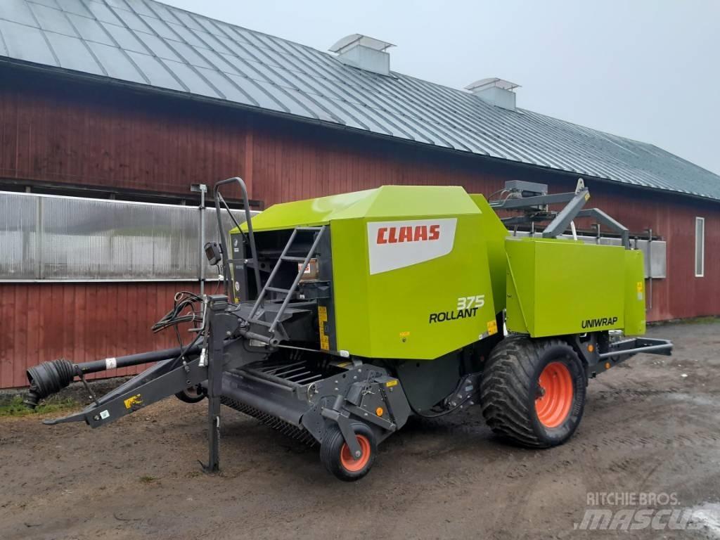 CLAAS 375 Uniwrap 圓型牧草打包機