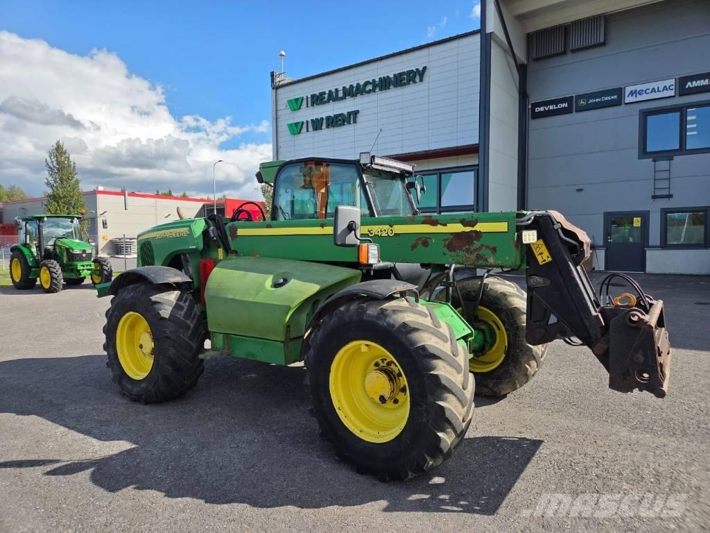 John Deere 3420 農業用伸縮臂裝載機