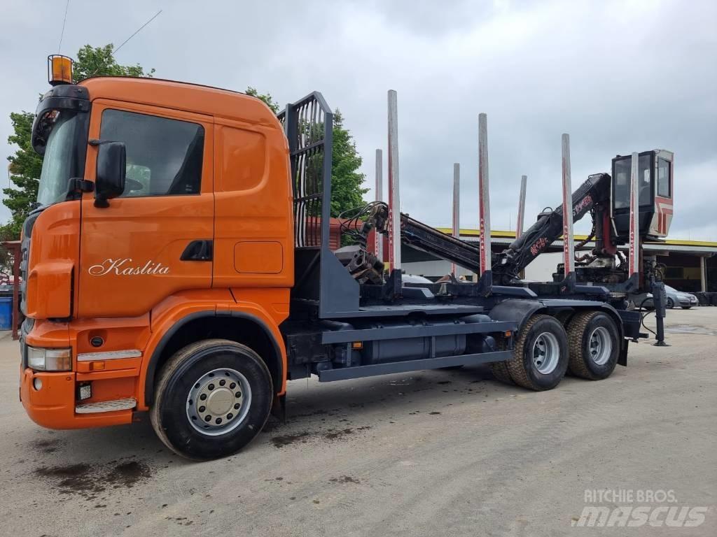 Scania R 580 木材貨車
