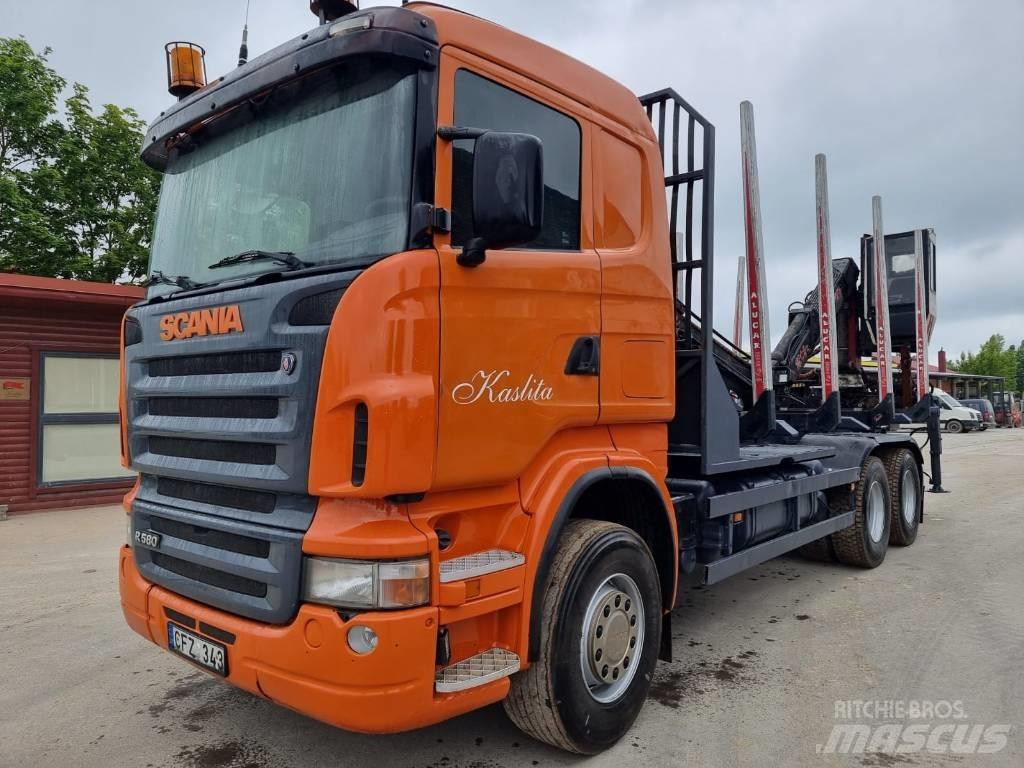 Scania R 580 木材貨車