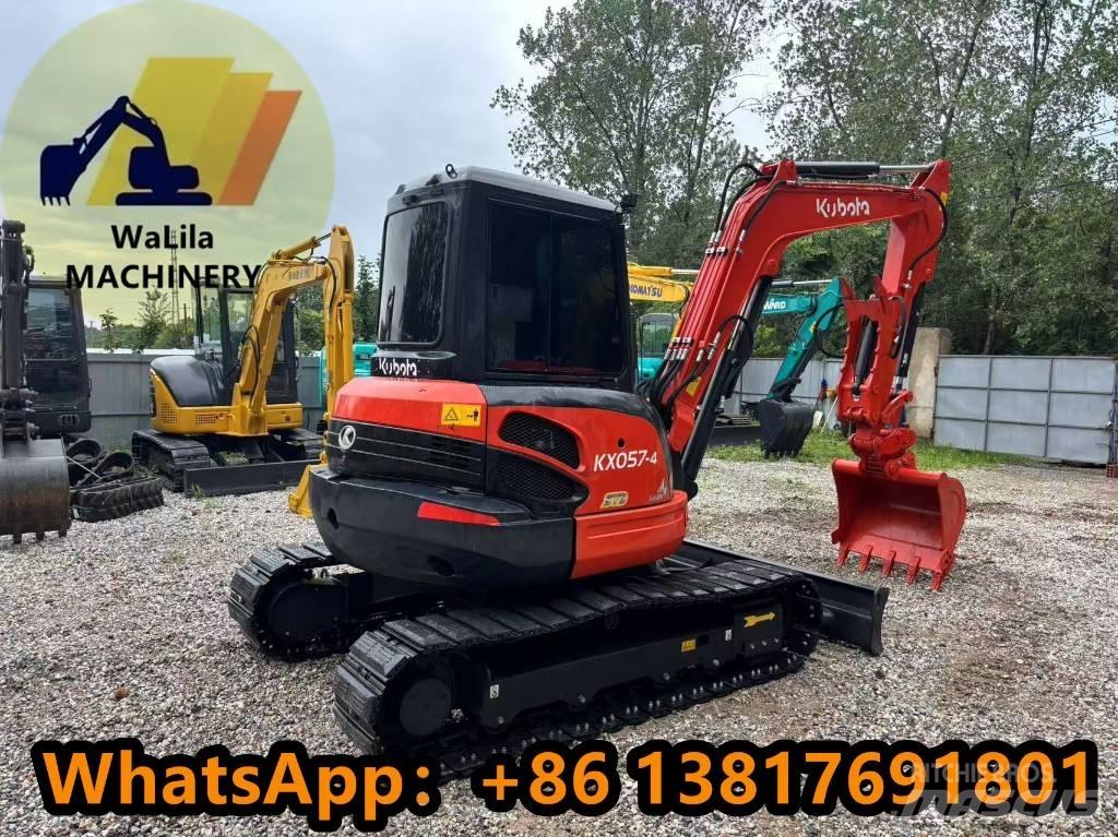 Kubota KX 057-4 小型挖土機/掘鑿機<7t(小型挖掘機)