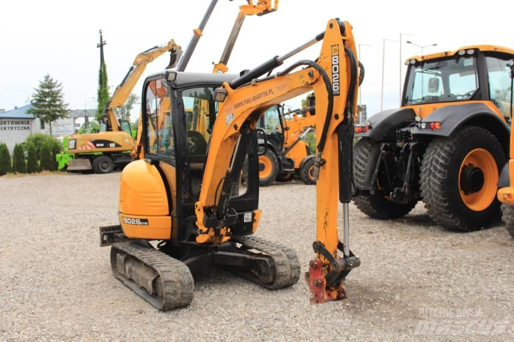 JCB 8026 CTS 小型挖土機/掘鑿機<7t(小型挖掘機)