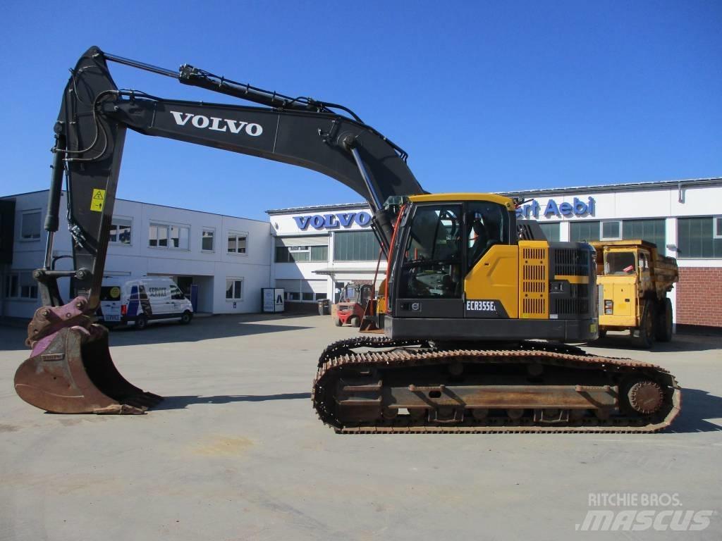 Volvo ECR 355 EL 履帶式 挖土機/掘鑿機/挖掘機