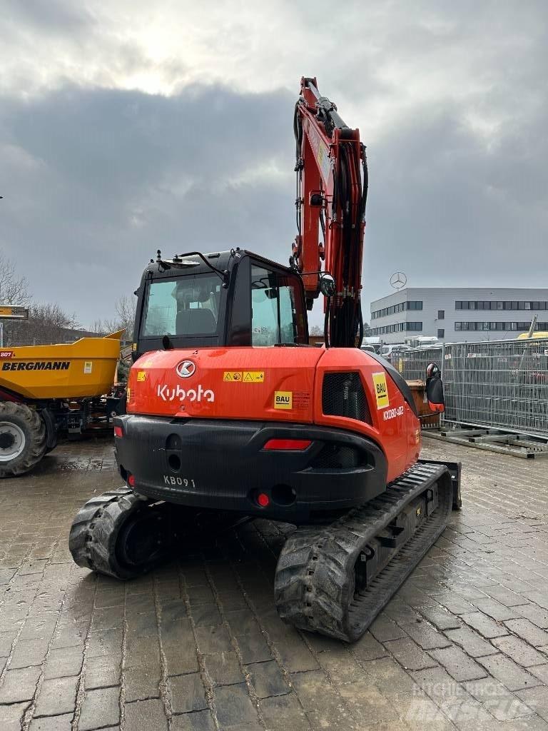 Kubota KX 080-4 中型挖土機/掘鑿機/挖掘機 7t-12t