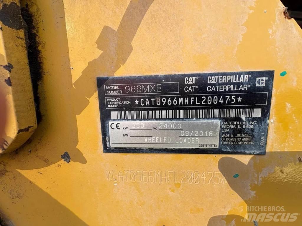 CAT 966MXE 輪胎式裝載機