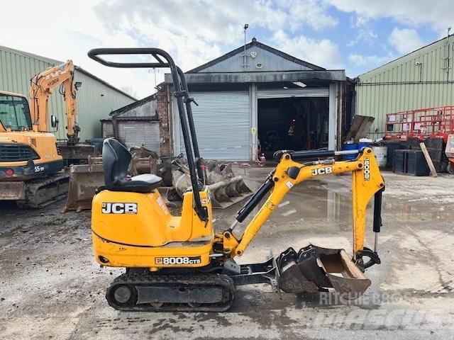 JCB 8008 CTS 小型挖土機/掘鑿機<7t(小型挖掘機)