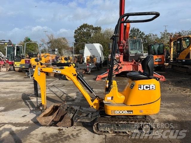 JCB 8008 CTS 小型挖土機/掘鑿機<7t(小型挖掘機)