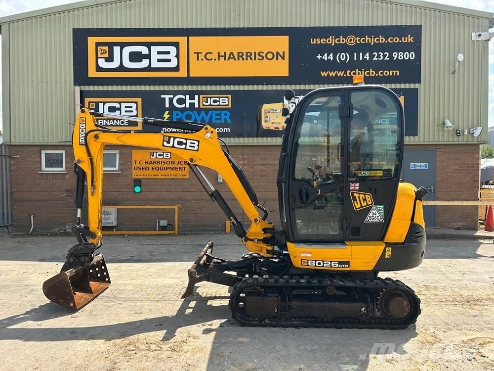 JCB 8026 小型挖土機/掘鑿機<7t(小型挖掘機)