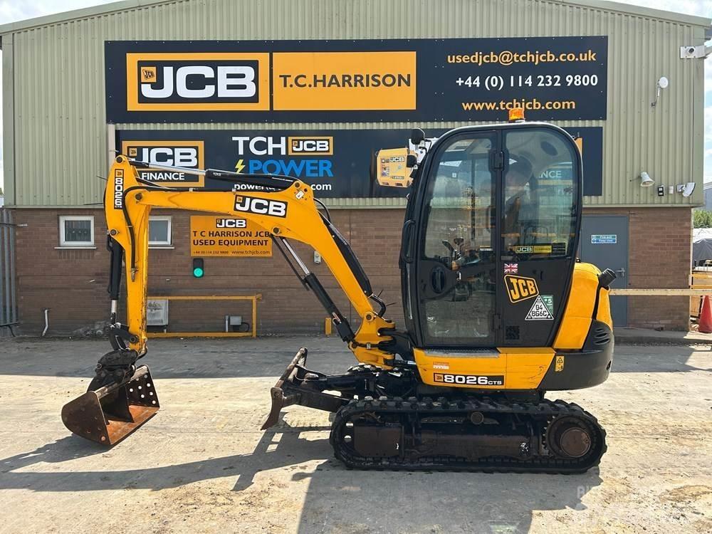JCB 8026 CTS 小型挖土機/掘鑿機<7t(小型挖掘機)