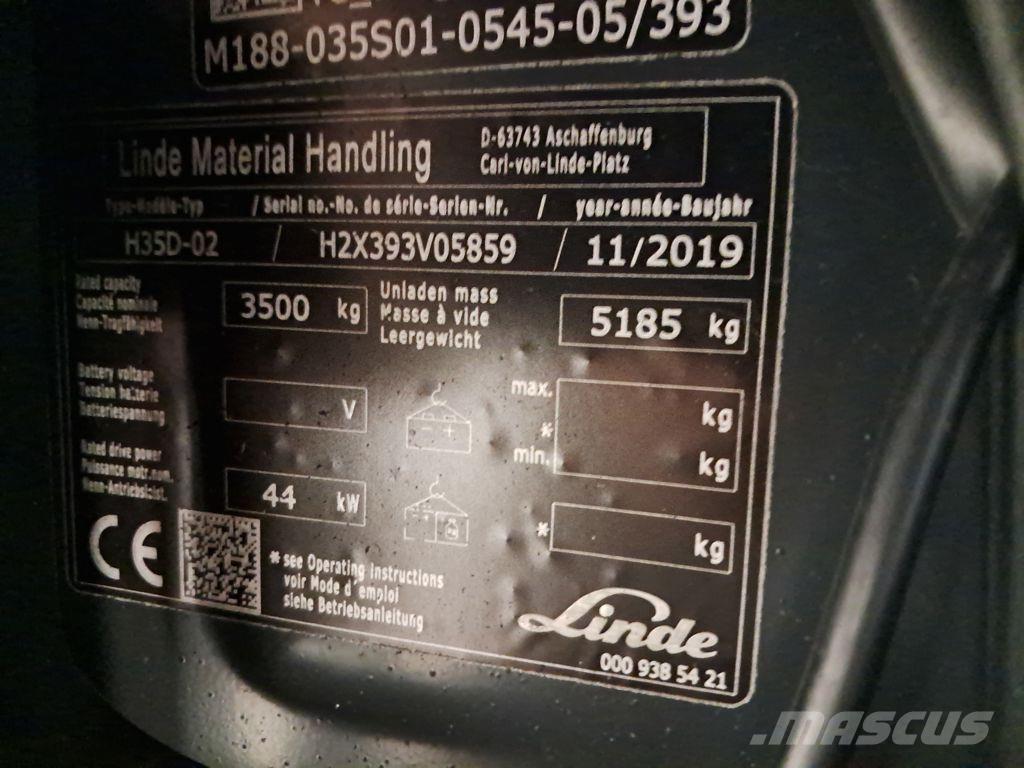 Linde H35D-02 柴油卡車