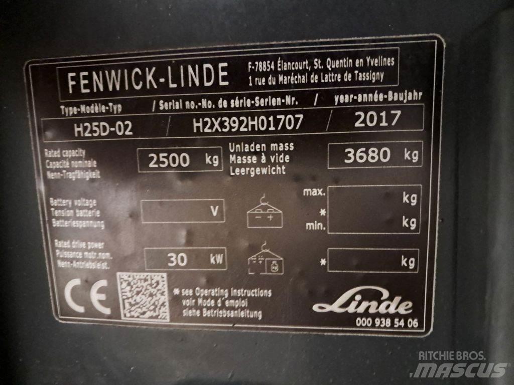Linde H25D-02 柴油卡車