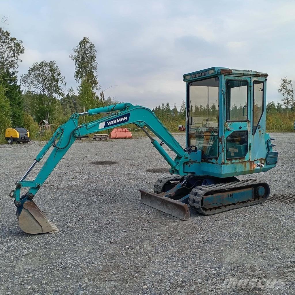Yanmar B 22 小型挖土機/掘鑿機<7t(小型挖掘機)