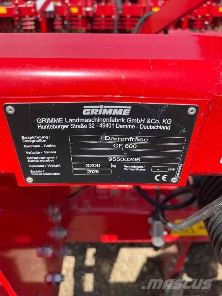 Grimme GF 600 馬鈴薯設備 - 其他