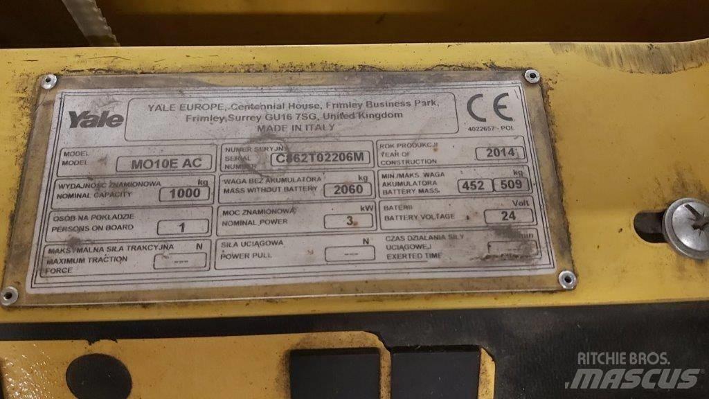 Yale MO10E 低架裝載機