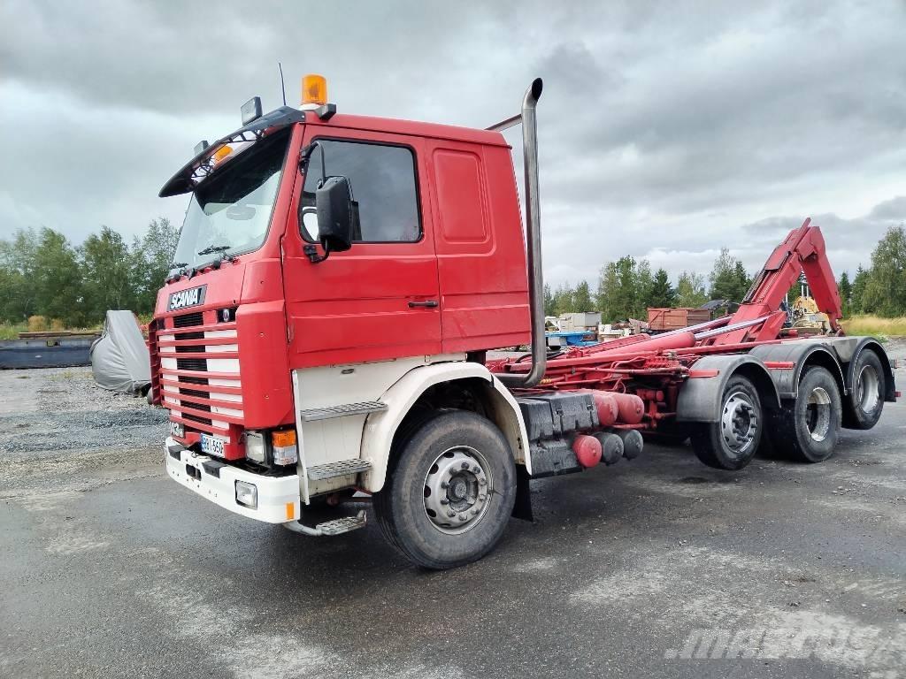 Scania 143 H 吊鉤式起重車