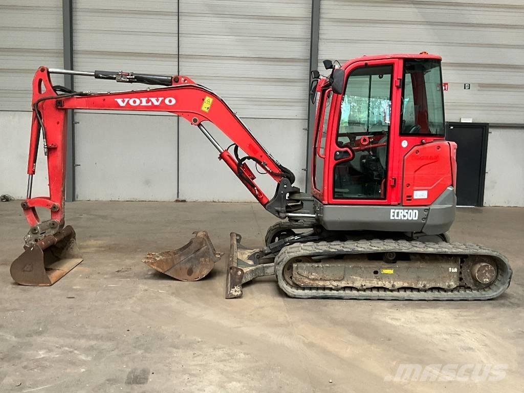 Volvo ECR 50 D 小型挖土機/掘鑿機<7t(小型挖掘機)