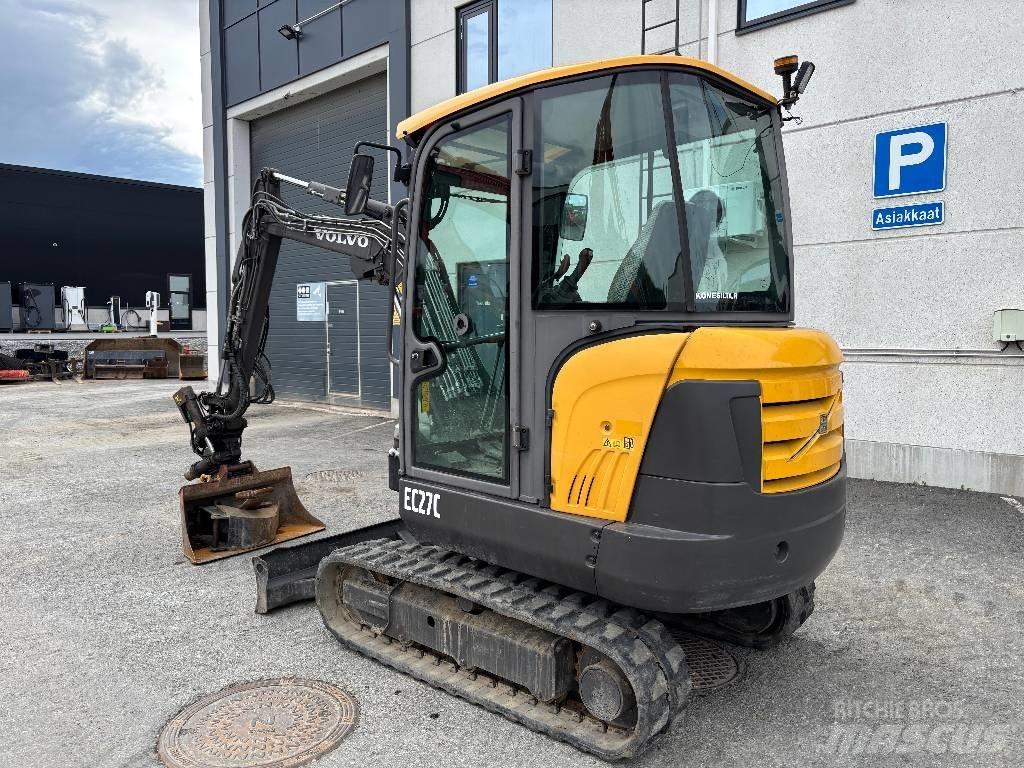 Volvo EC 27 C 小型挖土機/掘鑿機<7t(小型挖掘機)