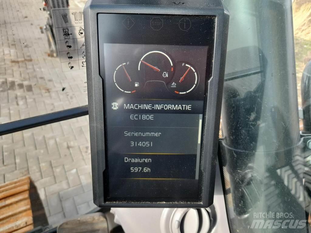 Volvo EC 180 履帶式 挖土機/掘鑿機/挖掘機