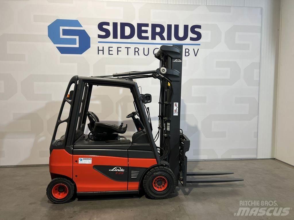 Linde E25-01 電動堆高機
