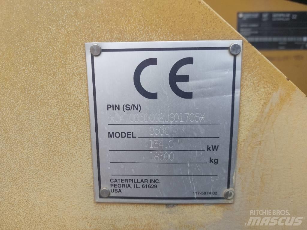 CAT 950G 輪胎式裝載機