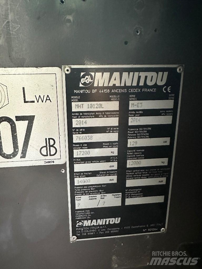 Manitou MHT 10120 L 伸縮臂操作車