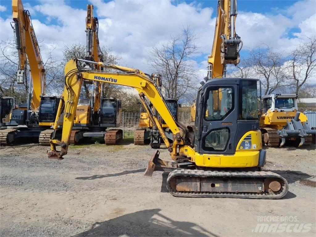 Komatsu PC55MR-3 小型挖土機/掘鑿機<7t(小型挖掘機)