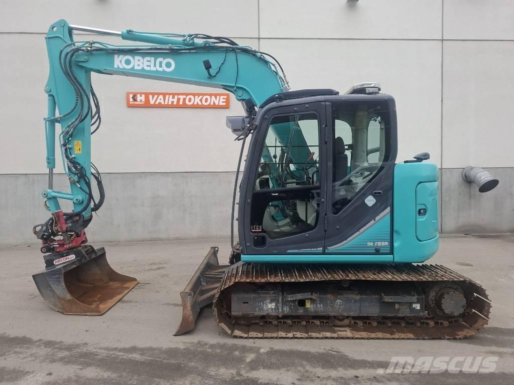 Kobelco SK 75 SR-3E 中型挖土機/掘鑿機/挖掘機 7t-12t