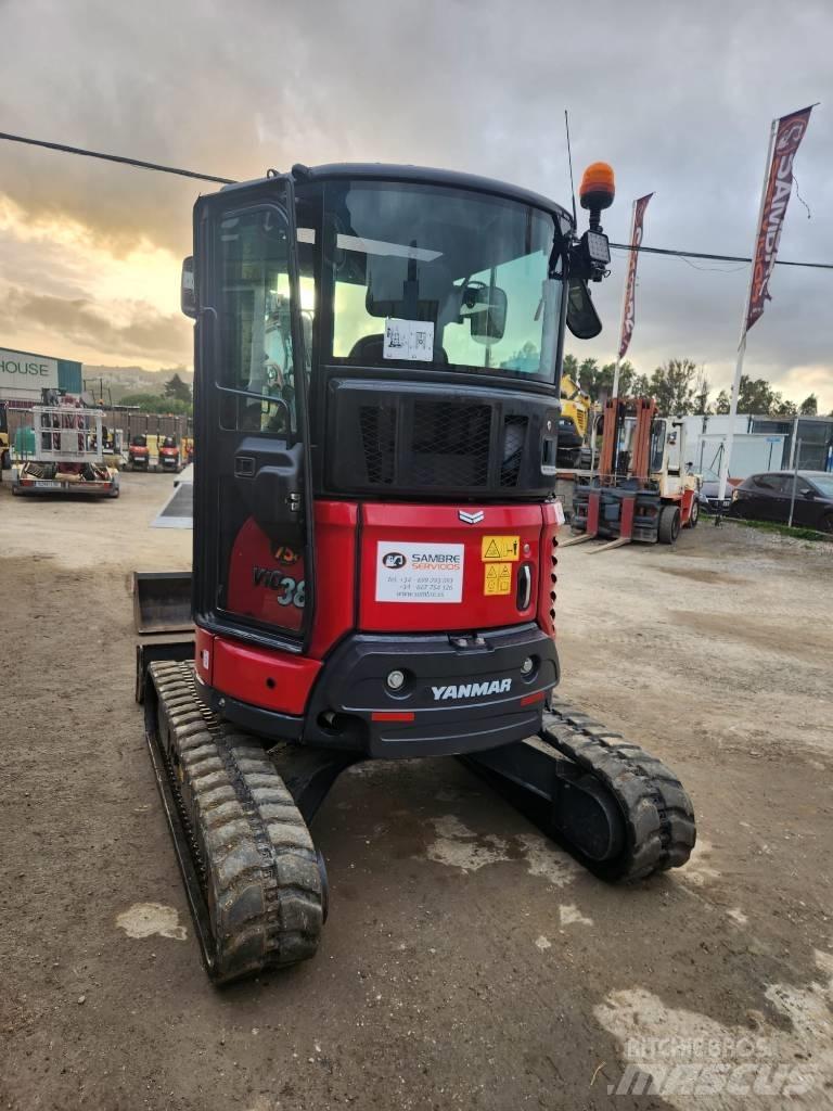 Yanmar vio38-6 小型挖土機/掘鑿機<7t(小型挖掘機)