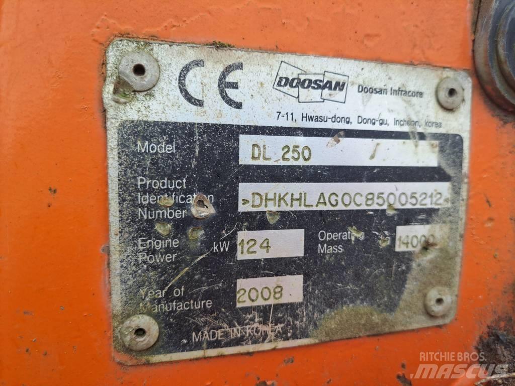Doosan DL 250 輪胎式裝載機