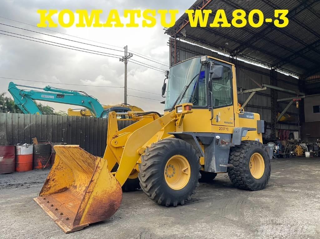 Komatsu WA80-3 輪胎式裝載機