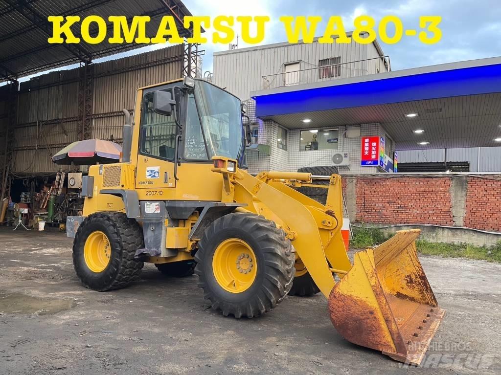 Komatsu WA80-3 輪胎式裝載機