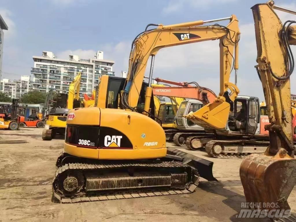 CAT 308 C 中型挖土機/掘鑿機/挖掘機 7t-12t