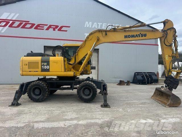 Komatsu PW 180 旋轉式挖土機/掘鑿機/挖掘機