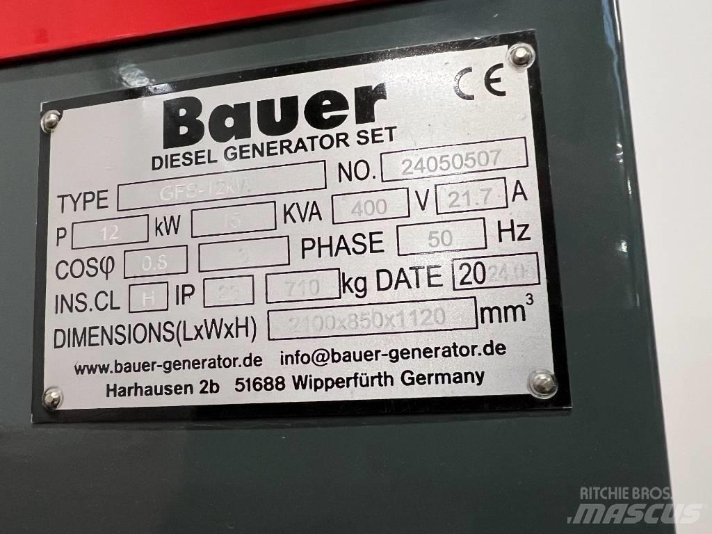 Bauer GFS-12 柴油發電機