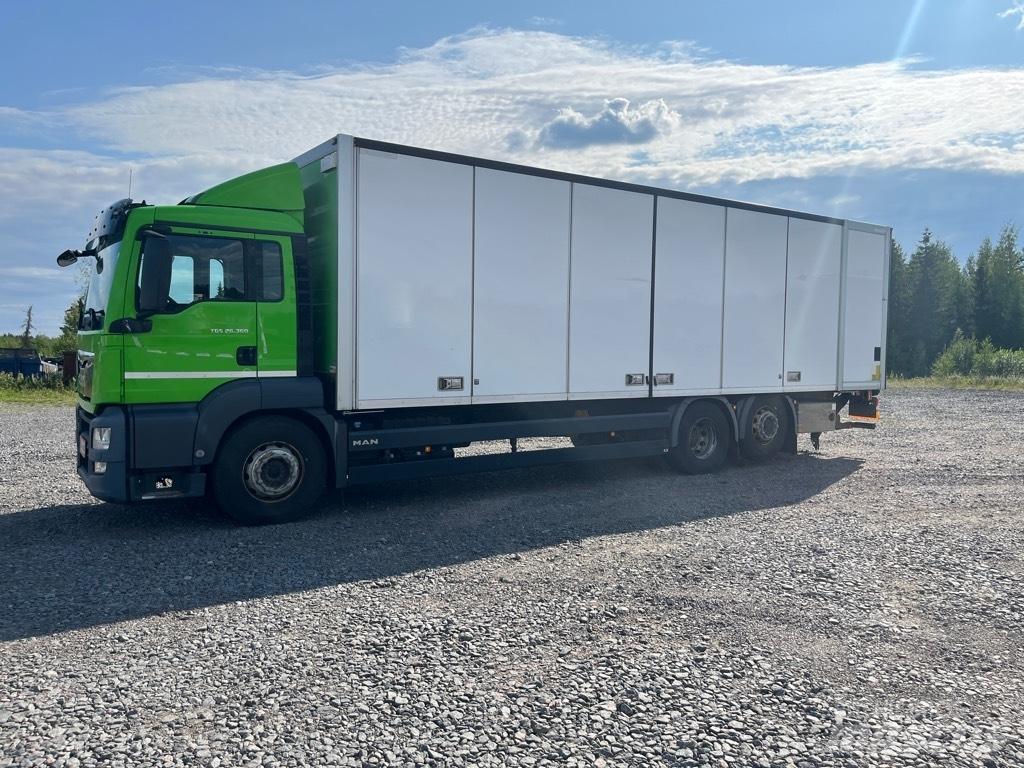 MAN TGS 26.360 貨箱式卡車