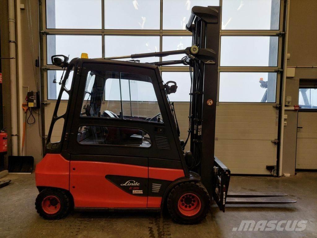 Linde E 35 電動堆高機