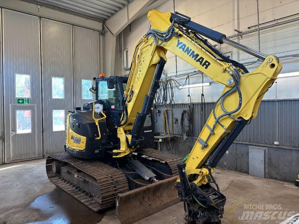 Yanmar SV 100 中型挖土機/掘鑿機/挖掘機 7t-12t