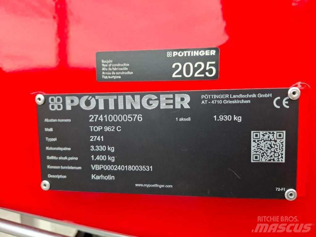 Pöttinger Top 962C 堆草機