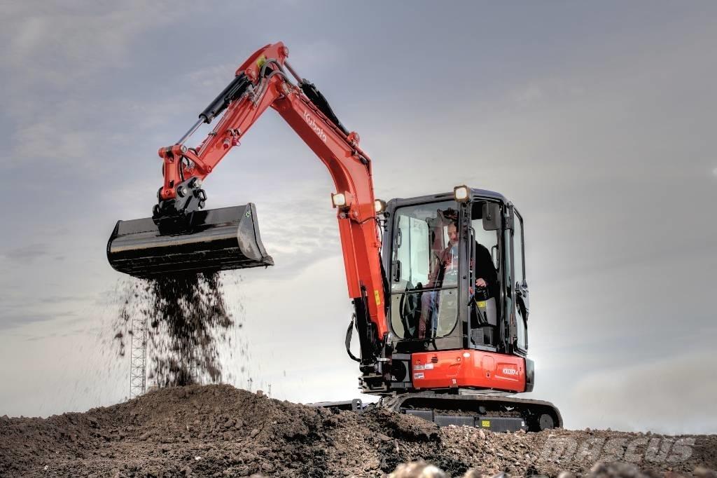 Kubota KX 037-4 小型挖土機/掘鑿機<7t(小型挖掘機)