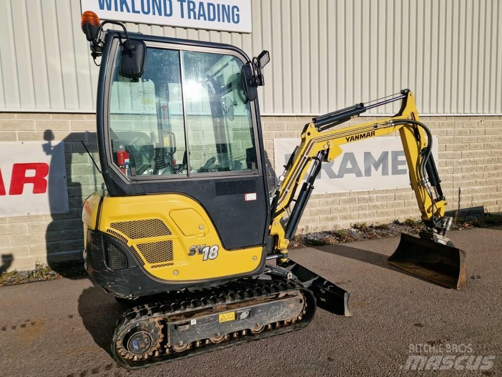 Yanmar SV 18 小型挖土機/掘鑿機<7t(小型挖掘機)